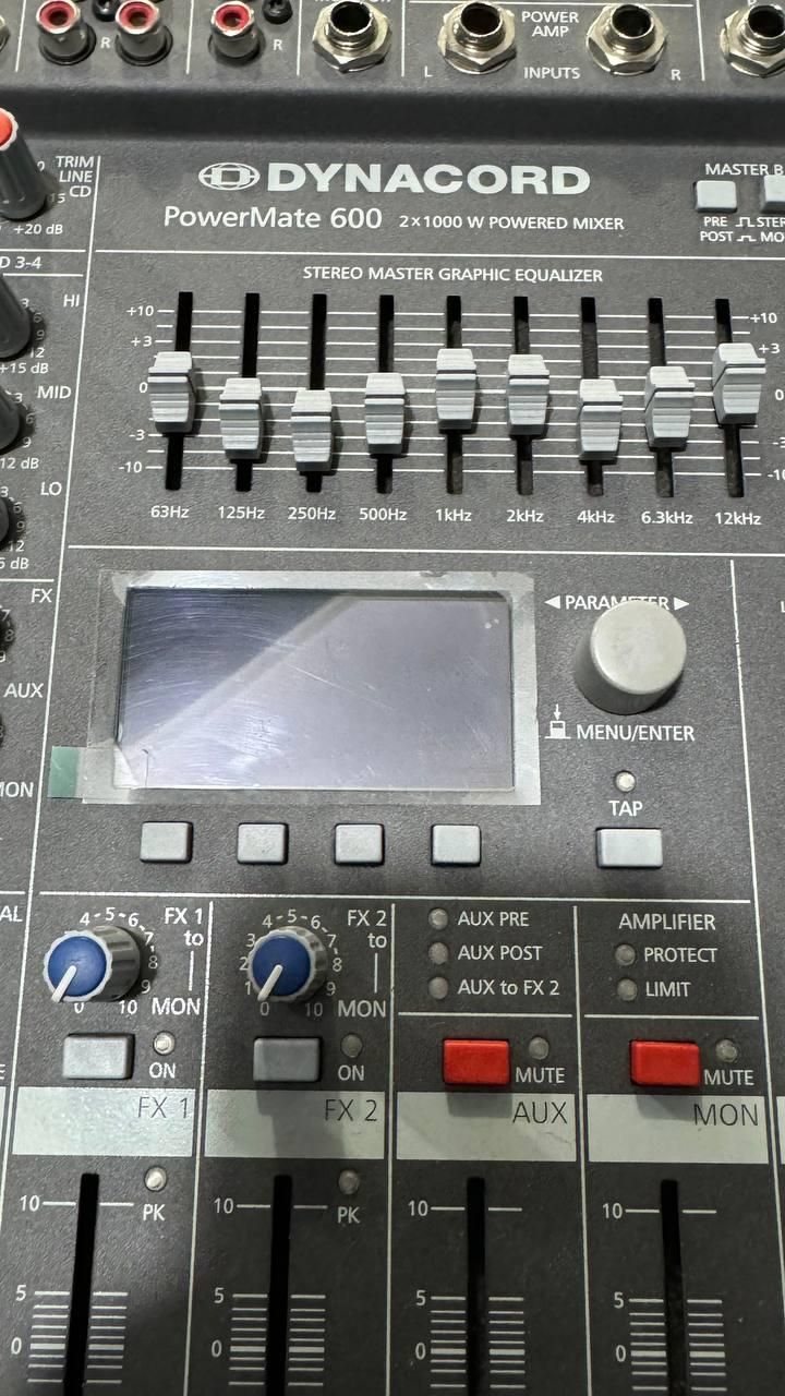 دایناکورد پاورمیکسر ۶۰۰-۳ آلمانی اصل|سیستم صوتی خانگی|تبریز, |دیوار