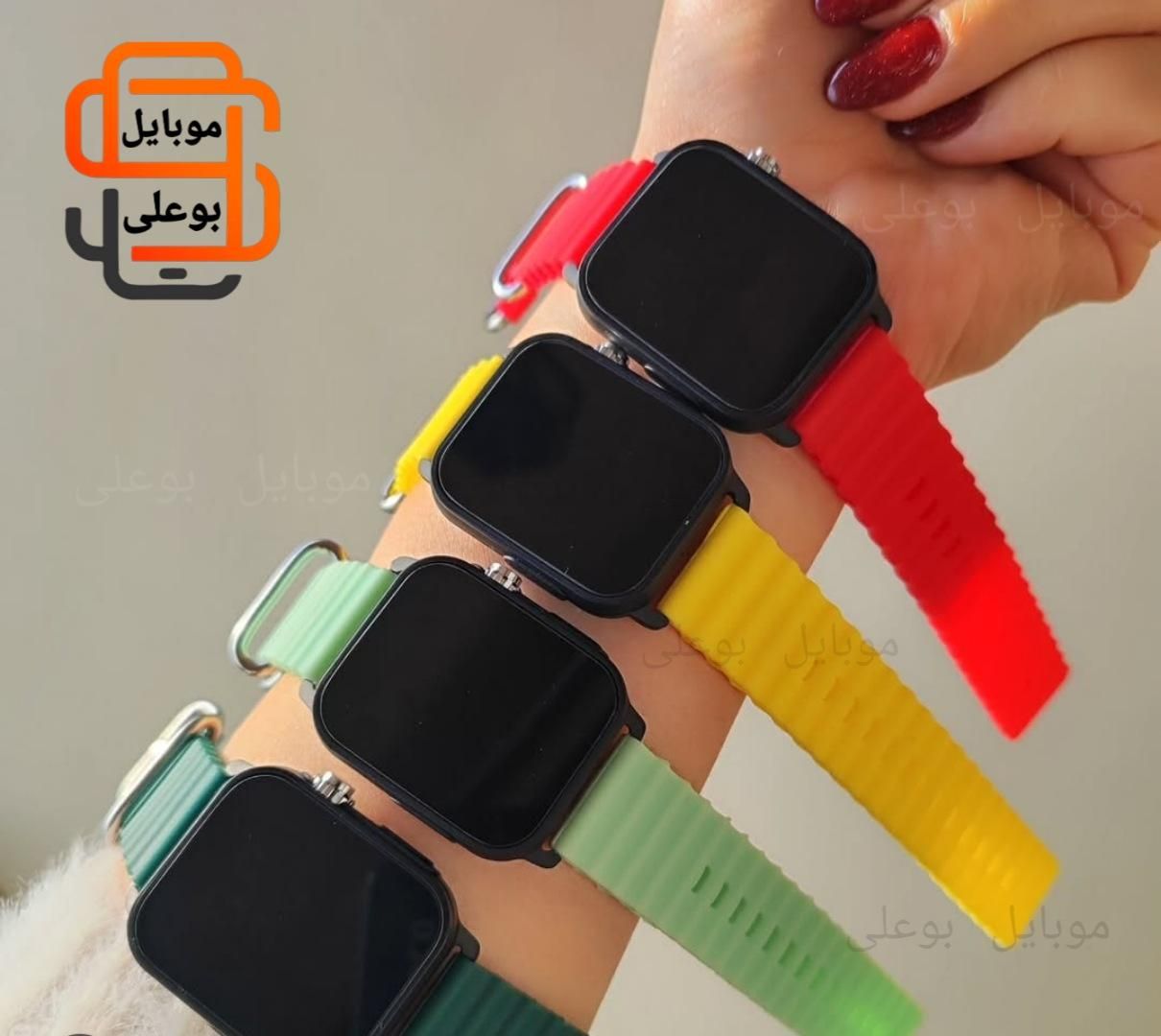 ساعت هوشمند (اپل واچ) smart واچ سیلیکونی شیک|ساعت|همدان, |دیوار