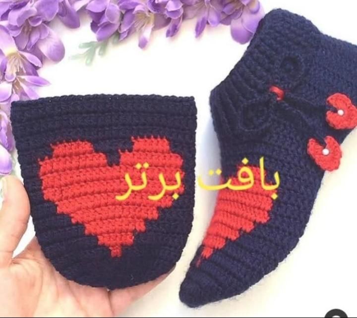 جوراب پاپوش روفرشی مردانه زنانه بچه گانه دستبافت|لباس|رباط‌کریم, رباط‌کریم|دیوار