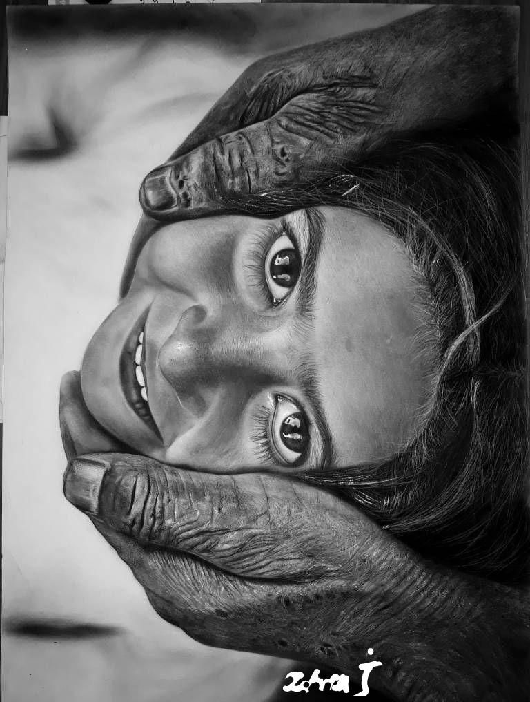 آموزش طراحی سیاه قلم مدادرنگی رنگ روغن هایپررئال|خدمات آموزشی|اراک, |دیوار