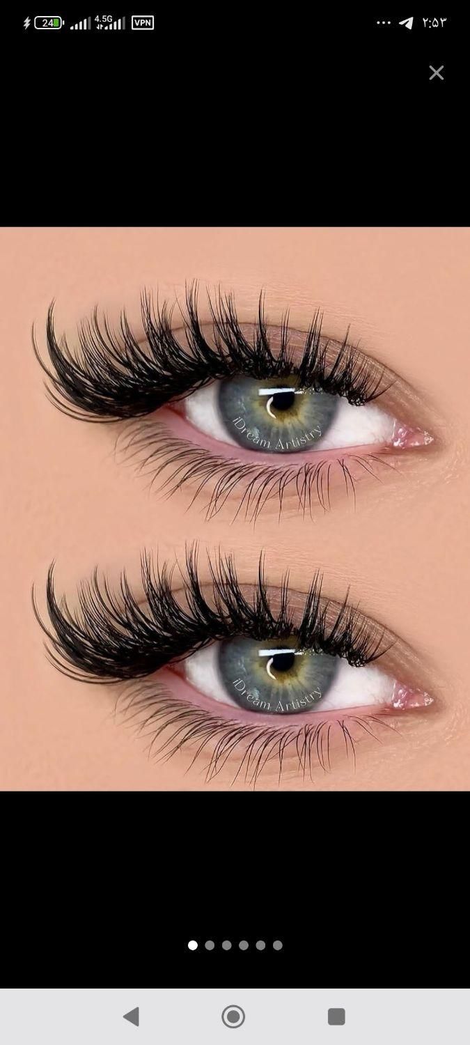 اکستنشن مژه و لیفت حرفه ای با سابقه کار بالا|خدمات آرایشگری و زیبایی|شیراز, معالی‌آباد|دیوار