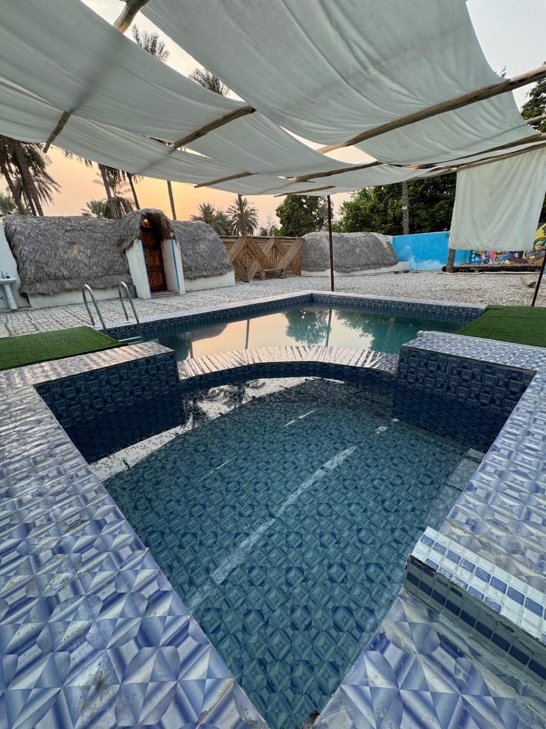 استخر ویلا شماره۲|اجارهٔ کوتاه‌مدت ویلا و باغ|میناب, |دیوار