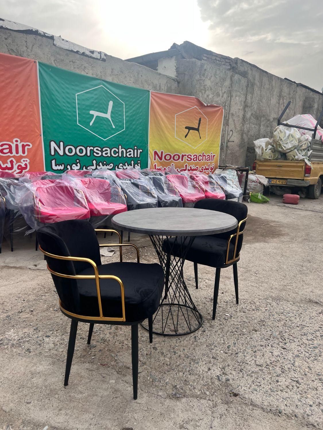 میز و صندلی غذاخوری دونفره کافه vanesa4 3|میز و صندلی غذاخوری|رشت, آزادگان|دیوار