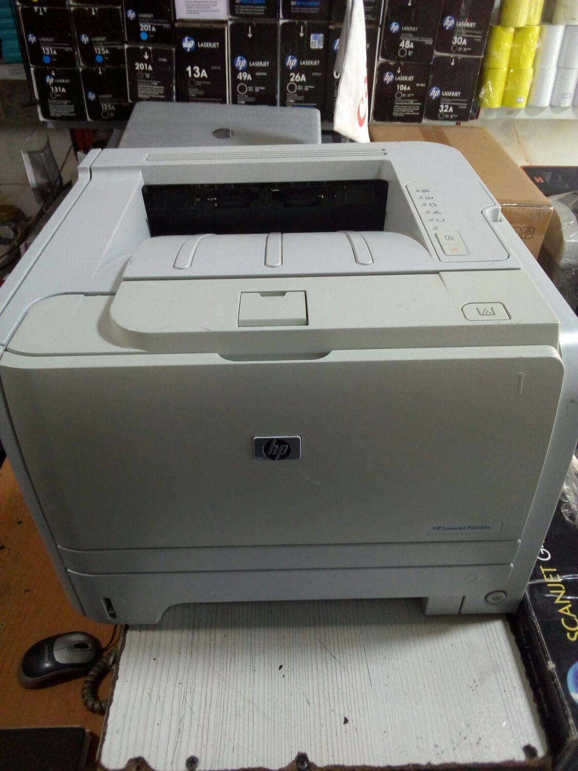 پرینتر لیزری سیاه و سفید HP 2035 استوک اروپا|پرینتر، اسکنر، کپی، فکس|قرچک, مهدیه|دیوار