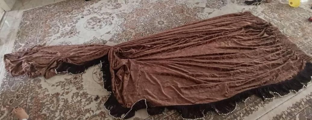 والان وشنل پرده|پرده، رانر، رومیزی|کرمانشاه, |دیوار