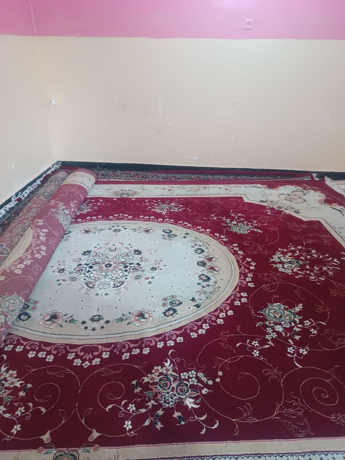 به علت مهاجرت فرش ۱۲متری و لوازم خانگی|فرش|اندیکا, |دیوار
