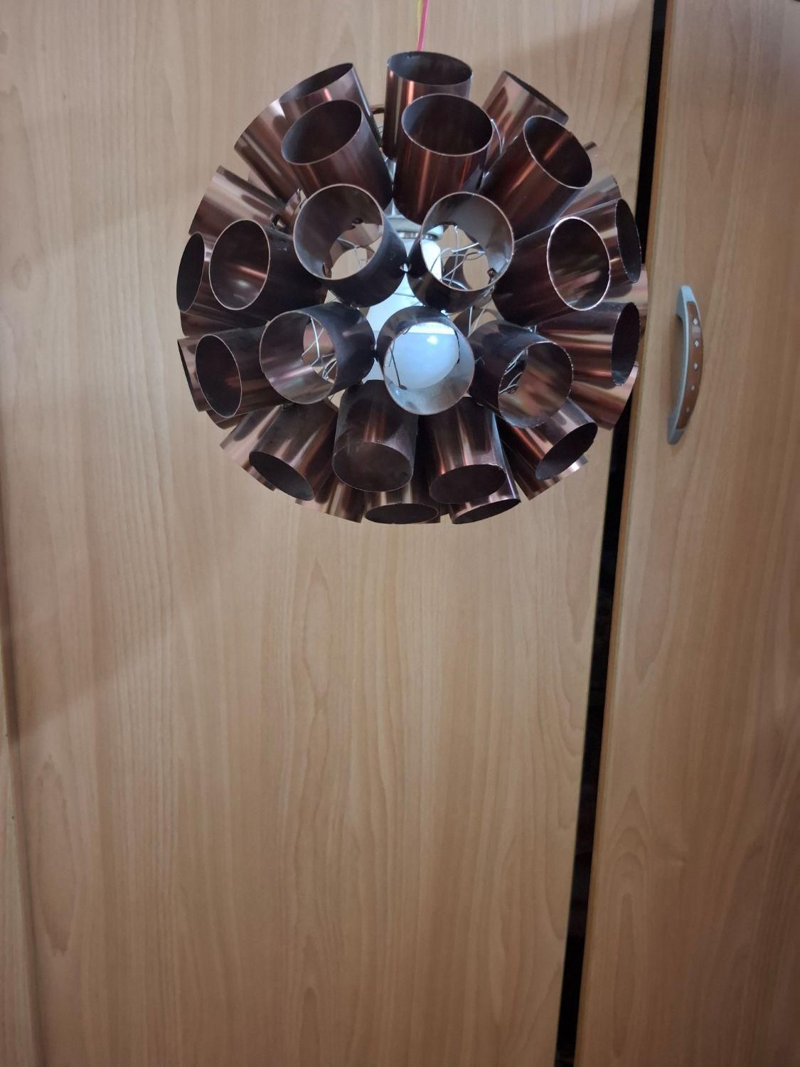 لوستر فانتزی و زیبا|لوستر و چراغ آویز|اصفهان, برازنده|دیوار