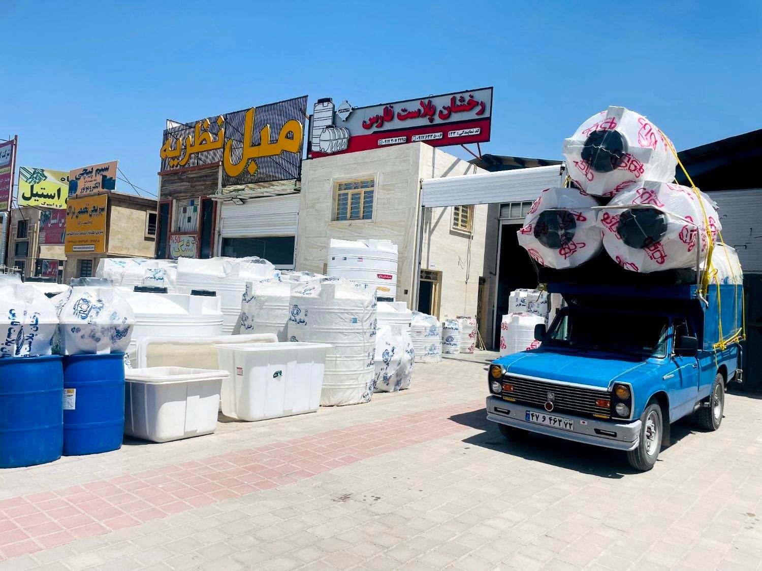 طرح پارکینگی مخزن آبHDPE ضخیم منبع آب|مصالح و تجهیزات ساختمان|شیراز, شهرک صنعتی شیراز|دیوار