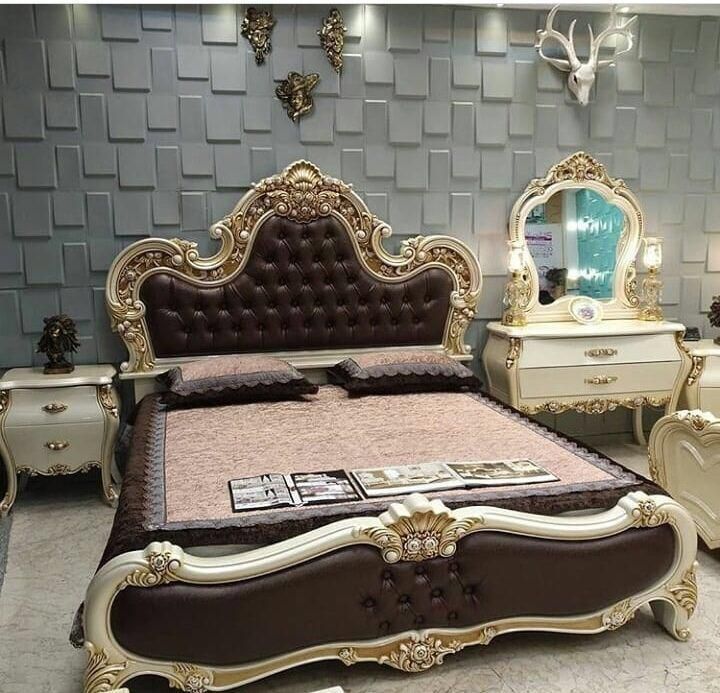 تخت خواب دونفره مدل لامینور|تخت و سرویس خواب|اردبیل, |دیوار