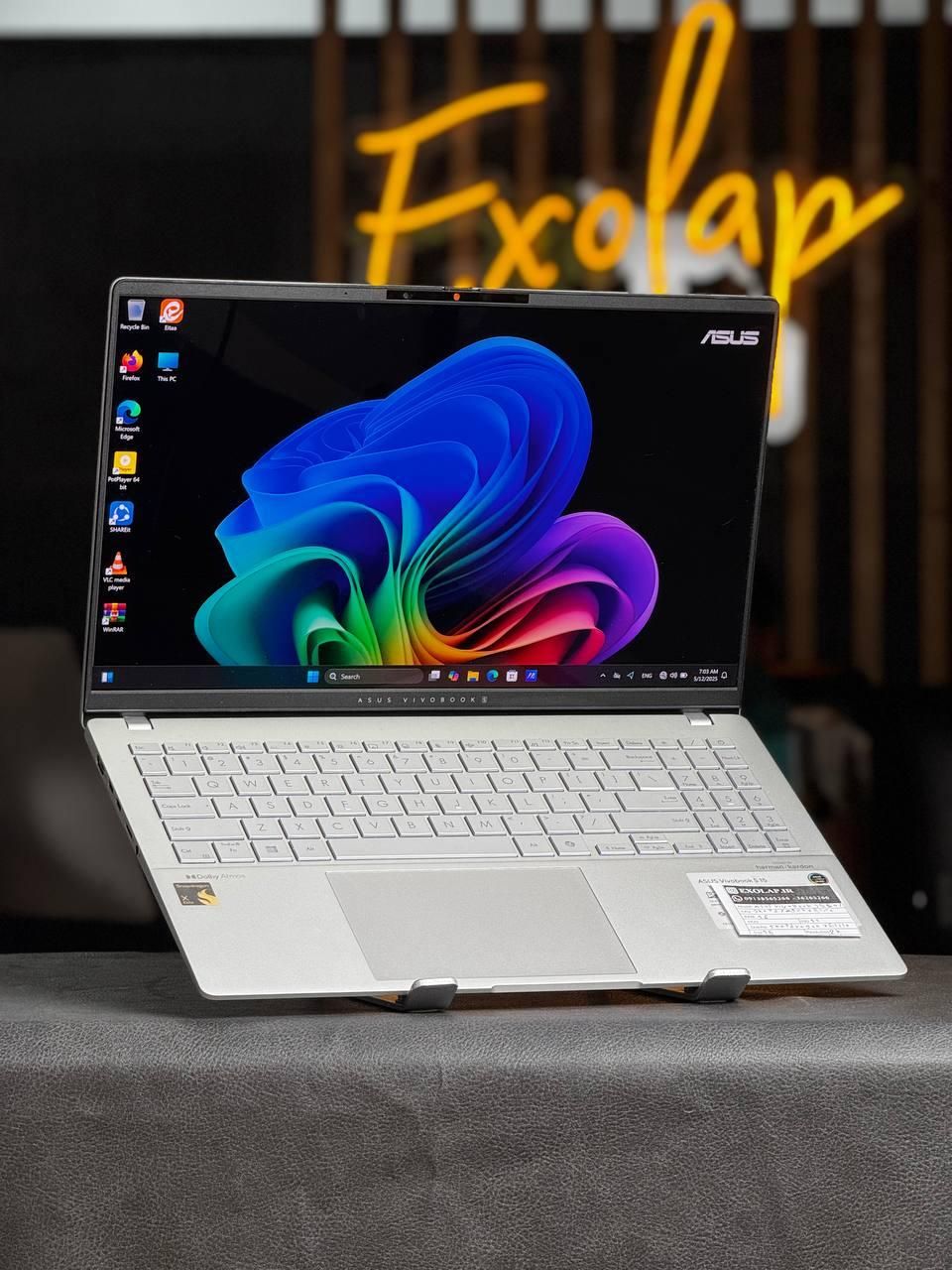 لپ تاپ Asus Vivobook با پردازنده  قوی Snapdragon|رایانه همراه|یزد, |دیوار