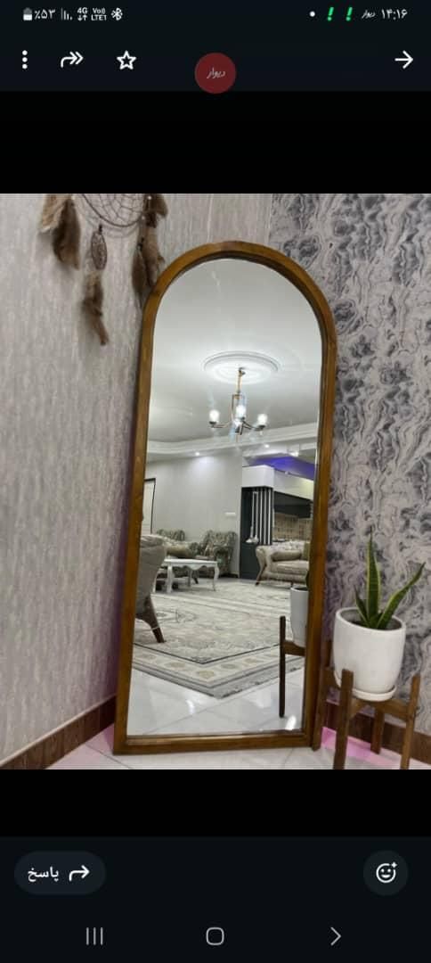 اینه قدی چوب روسی و راش وگردو|آینه|تهران, نعمتآباد|دیوار