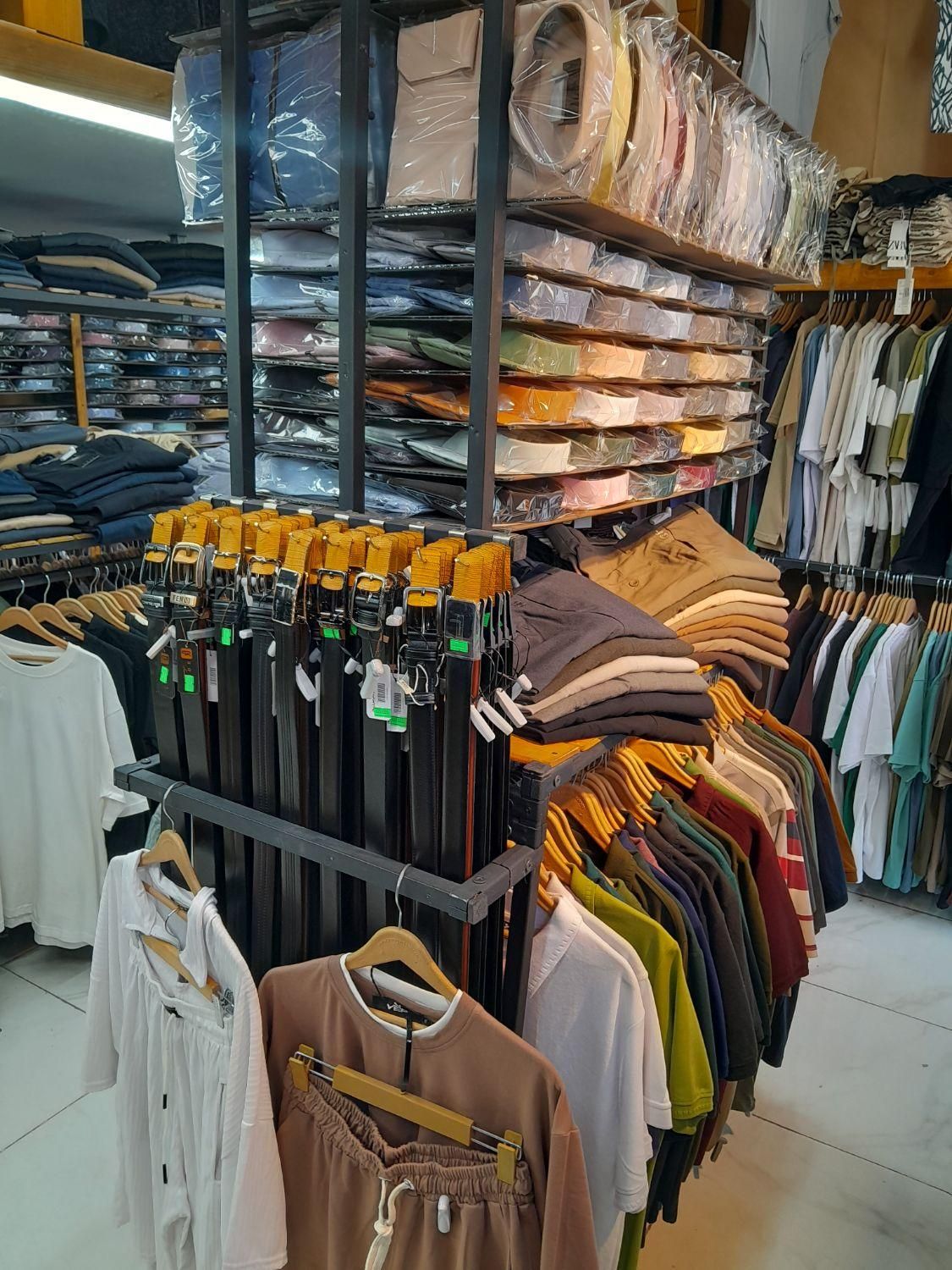 پیراهن راه راه نخی کلاسیک|لباس|قم, باجک دو|دیوار