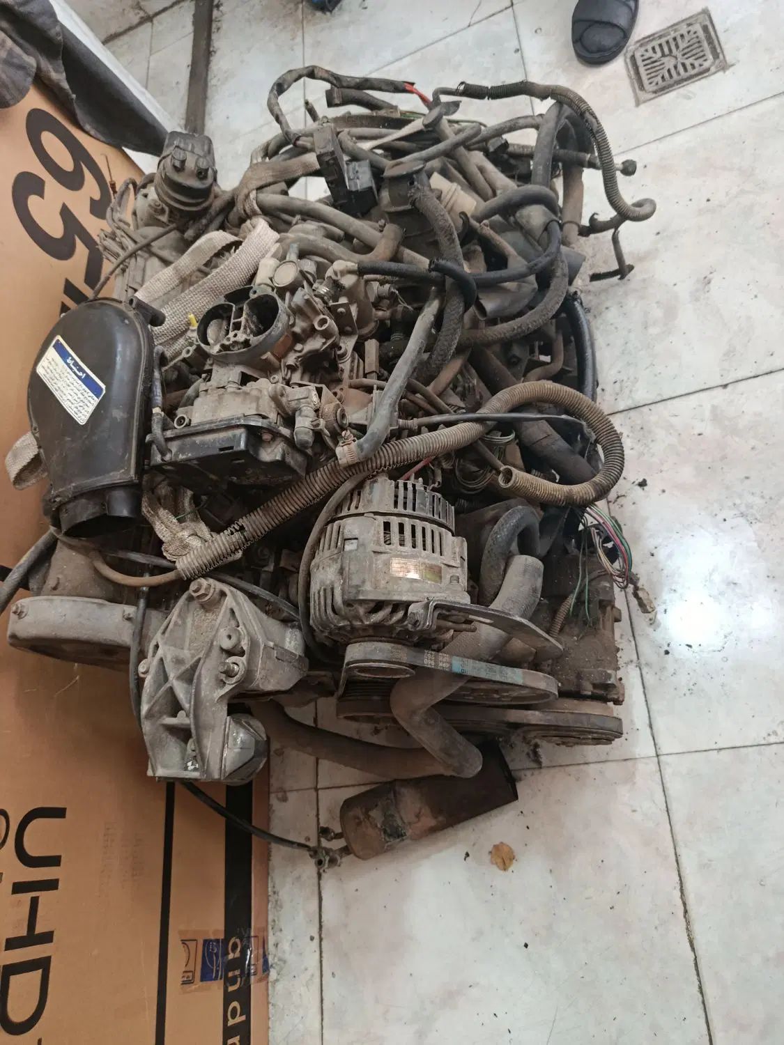 لوازم و موتور کامل پژو 2000 با گیربکس اتومات استوک|قطعات یدکی و لوازم جانبی|تبریز, |دیوار