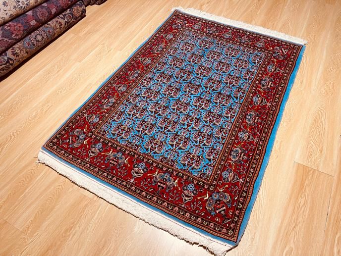 ذرع نیم گل ابریشم طرح ظل السلطان کاشان|فرش|تهران, سلسبیل جنوبی|دیوار