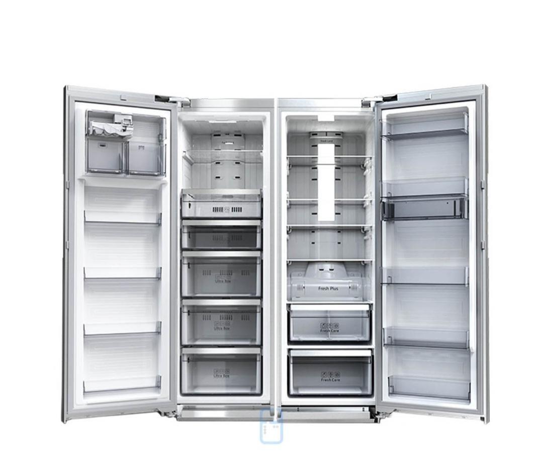 یخچال فریزر دوقلو دوو سفید D4LRF-0020GW|یخچال و فریزر|کرج, برغان|دیوار