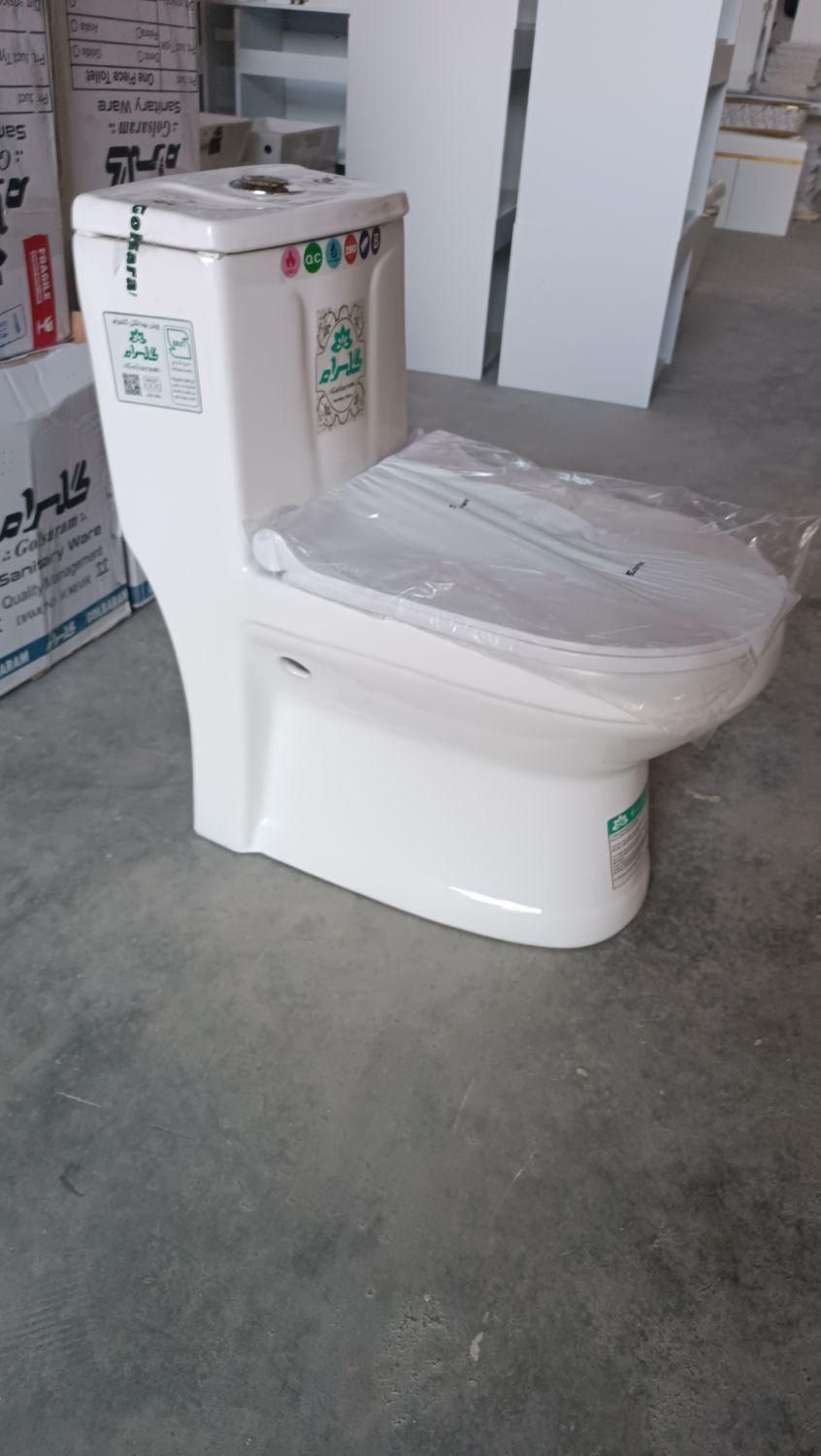 توالت فرنگی گل سرام|لوازم سرویس بهداشتی|کرمانشاه, |دیوار