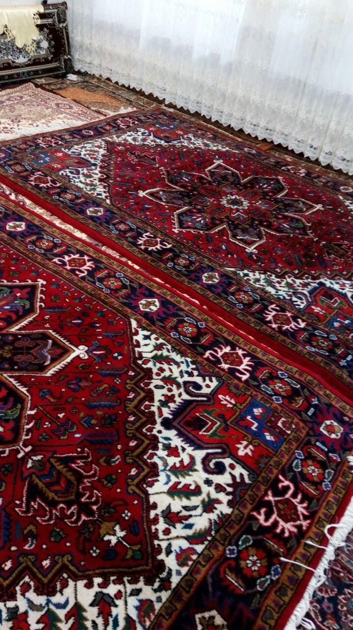 یک جفت فرش دستبافت ۶متری مهربان نو نو|فرش|بناب, |دیوار