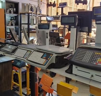 ترازو لیبل زن MK2 رادین rfid|فروشگاه و مغازه|رشت, منظریه|دیوار