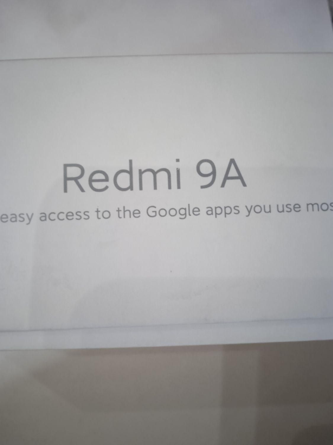 شیائومی Redmi 9A ۳۲ گیگابایت|موبایل|تهران, دولت‌آباد|دیوار