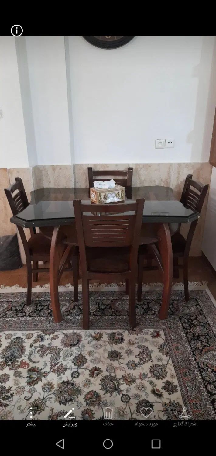 میز نهارخوری|میز و صندلی غذاخوری|مشهد, کریم آباد|دیوار