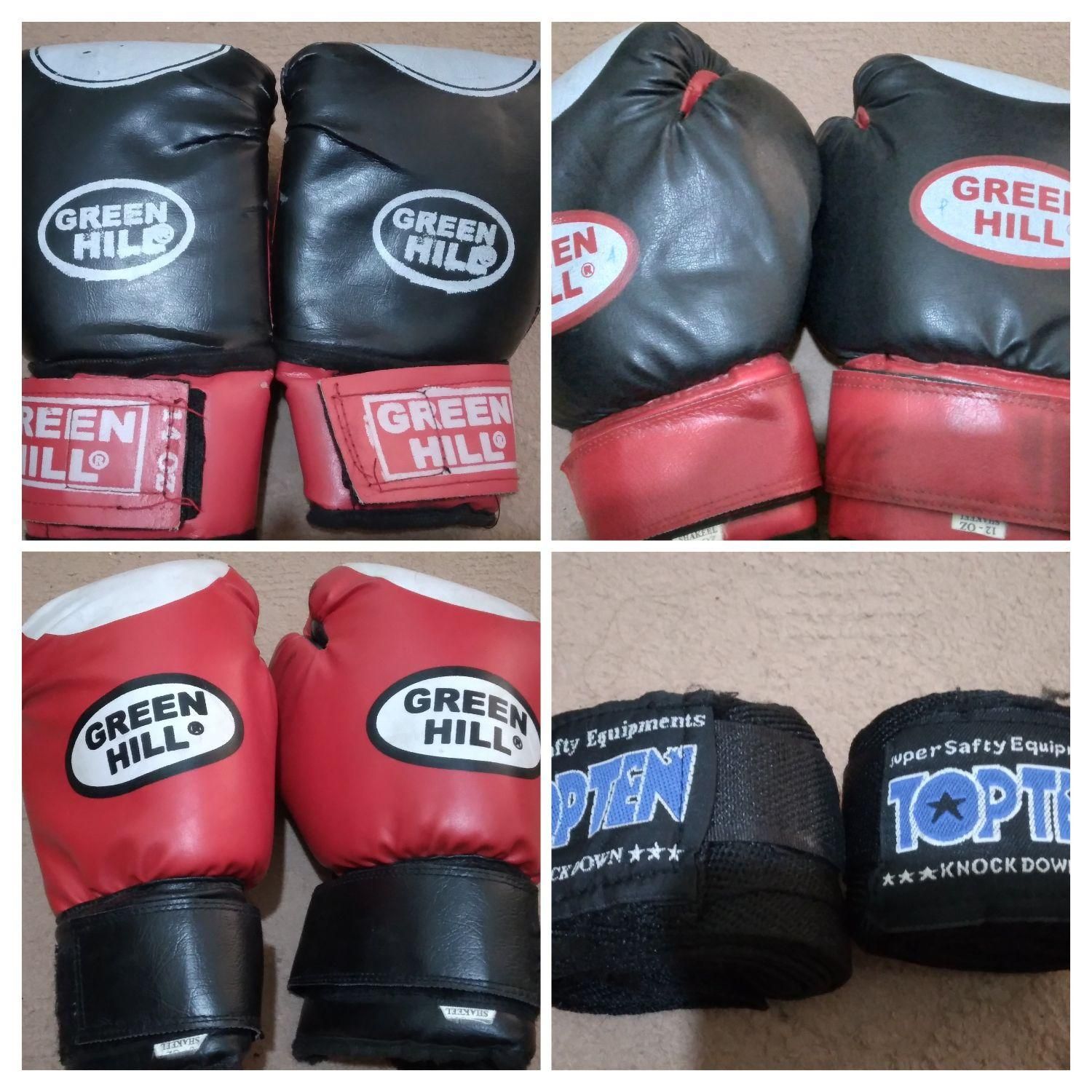 دستکش و باند بوکس|تجهیزات ورزشی|دلیجان, |دیوار