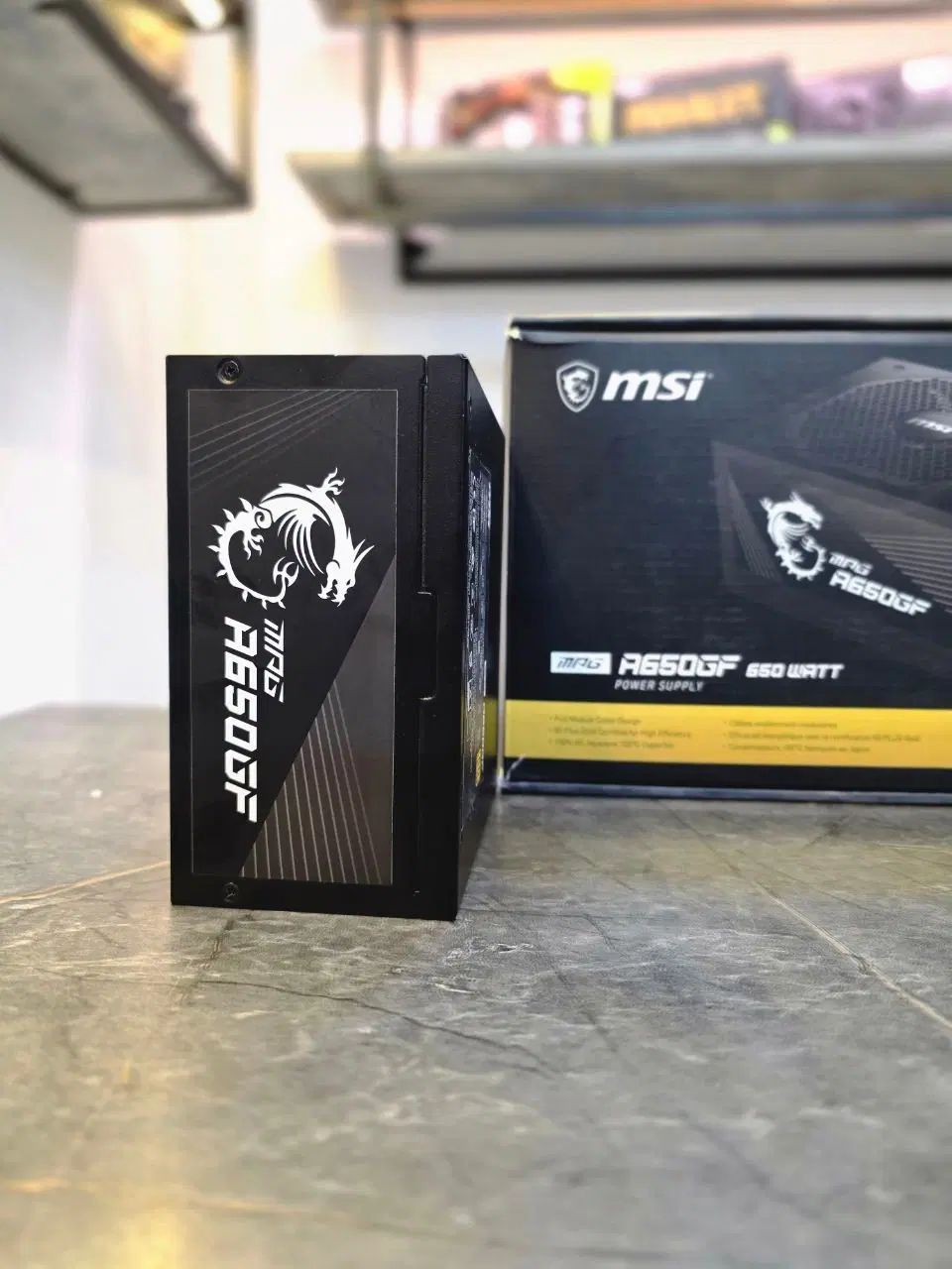 پاور 650وات گلد فول ماژولار msi|قطعات و لوازم جانبی رایانه|مشهد, راهنمایی|دیوار