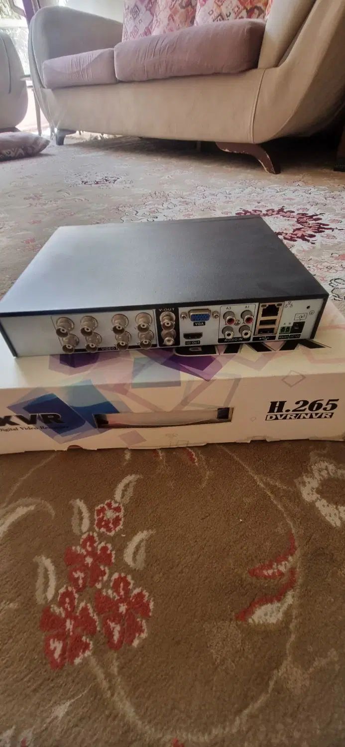 DVR هشت کاناله نو با کارتن مدل 265+H اورجینال|دوربین مداربسته|تهران, مختاری|دیوار