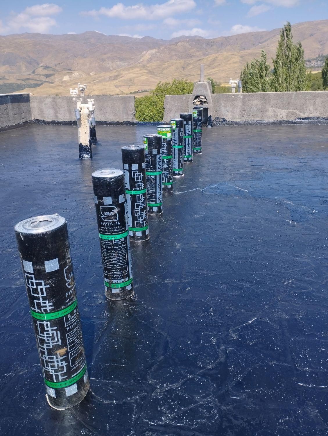 ایزوگام و قیر گونی حاجوی|خدمات پیشه و مهارت|میانه, |دیوار