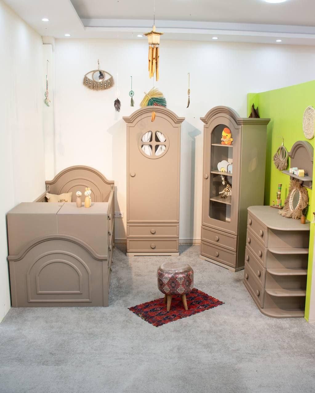 سرویس خواب کودک و نوجوان(کاخ کودک)|تخت و سرویس خواب|کرمانشاه, |دیوار