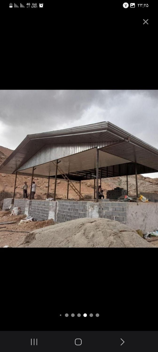 اهنگری ساخت اسکلت فلزی شیروانی الاچیق...|خدمات پیشه و مهارت|پردیس, فاز ۲|دیوار