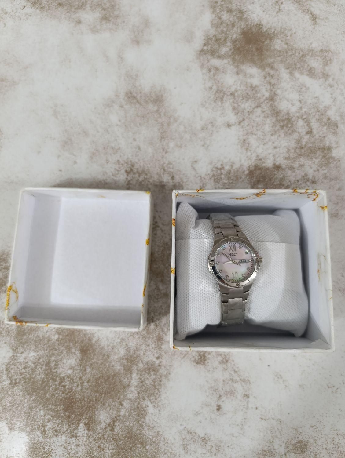 ساعت زنانه نو casio مدل sheen-|ساعت|دزفول, |دیوار