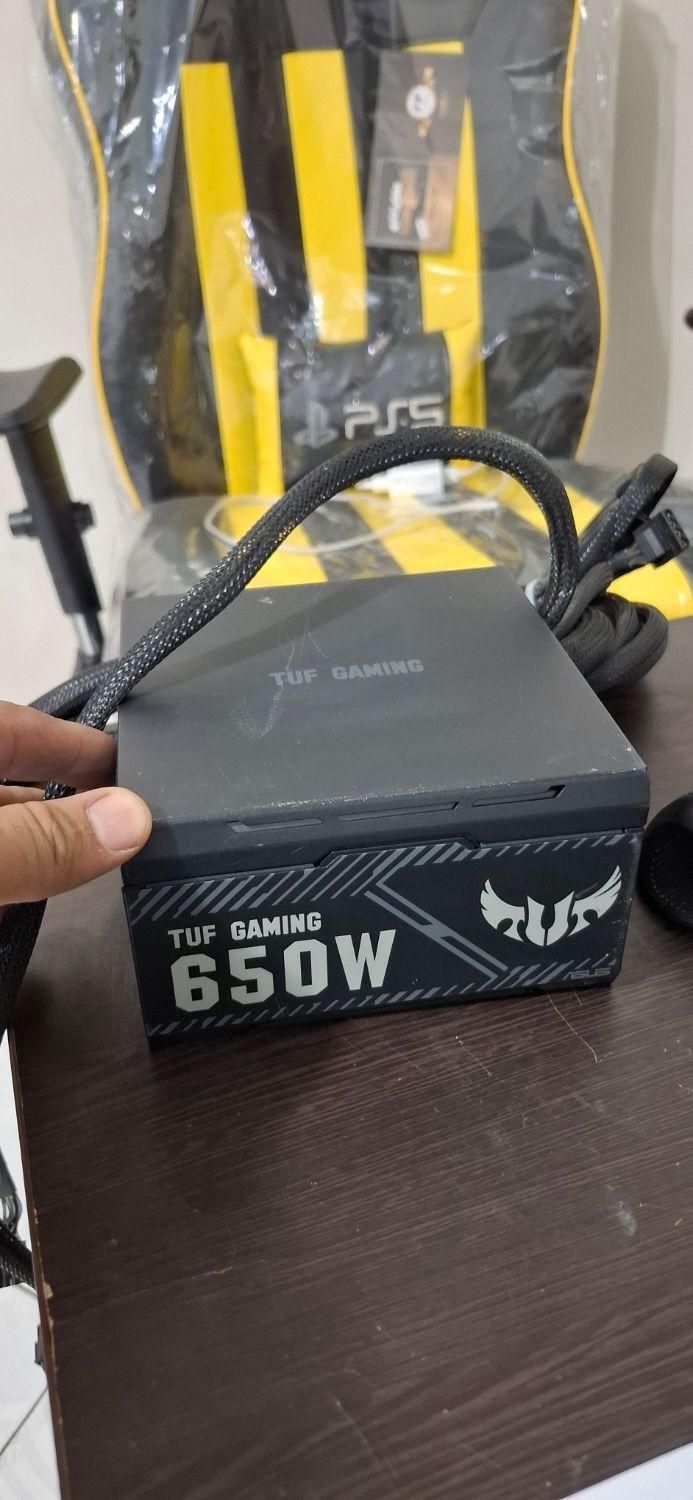 پاور ۶۵۰ وات ایسوس ۶۵۰ وات tuf gaming asus|قطعات و لوازم جانبی رایانه|تهران, آذربایجان|دیوار