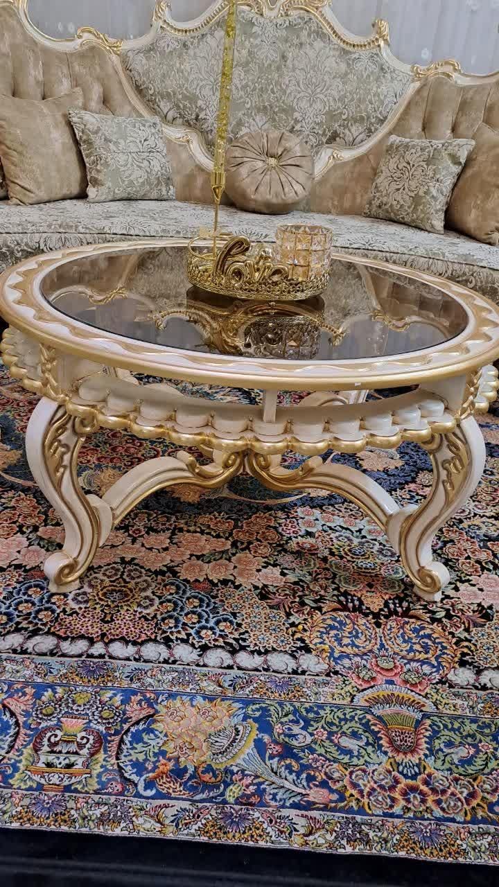 جلو مبلی میز گرد مربع عسلی|مبلمان خانگی و میز عسلی|مشهد, خواجه ربیع|دیوار