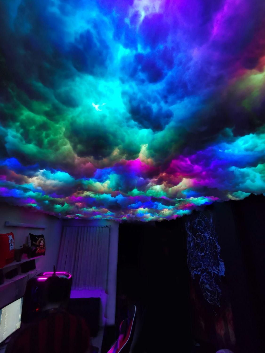 اجرای سقف ابری و نورپردازی|ریسه و چراغ تزئینی|قم, پردیسان|دیوار