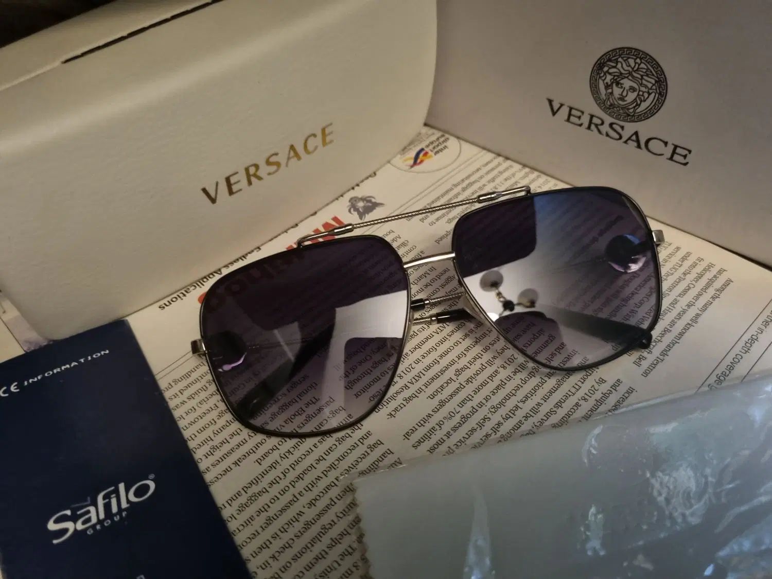 عینک آفتابی ورساچه VERSACE|زیورآلات و اکسسوری|تهران, فرودگاه مهرآباد|دیوار