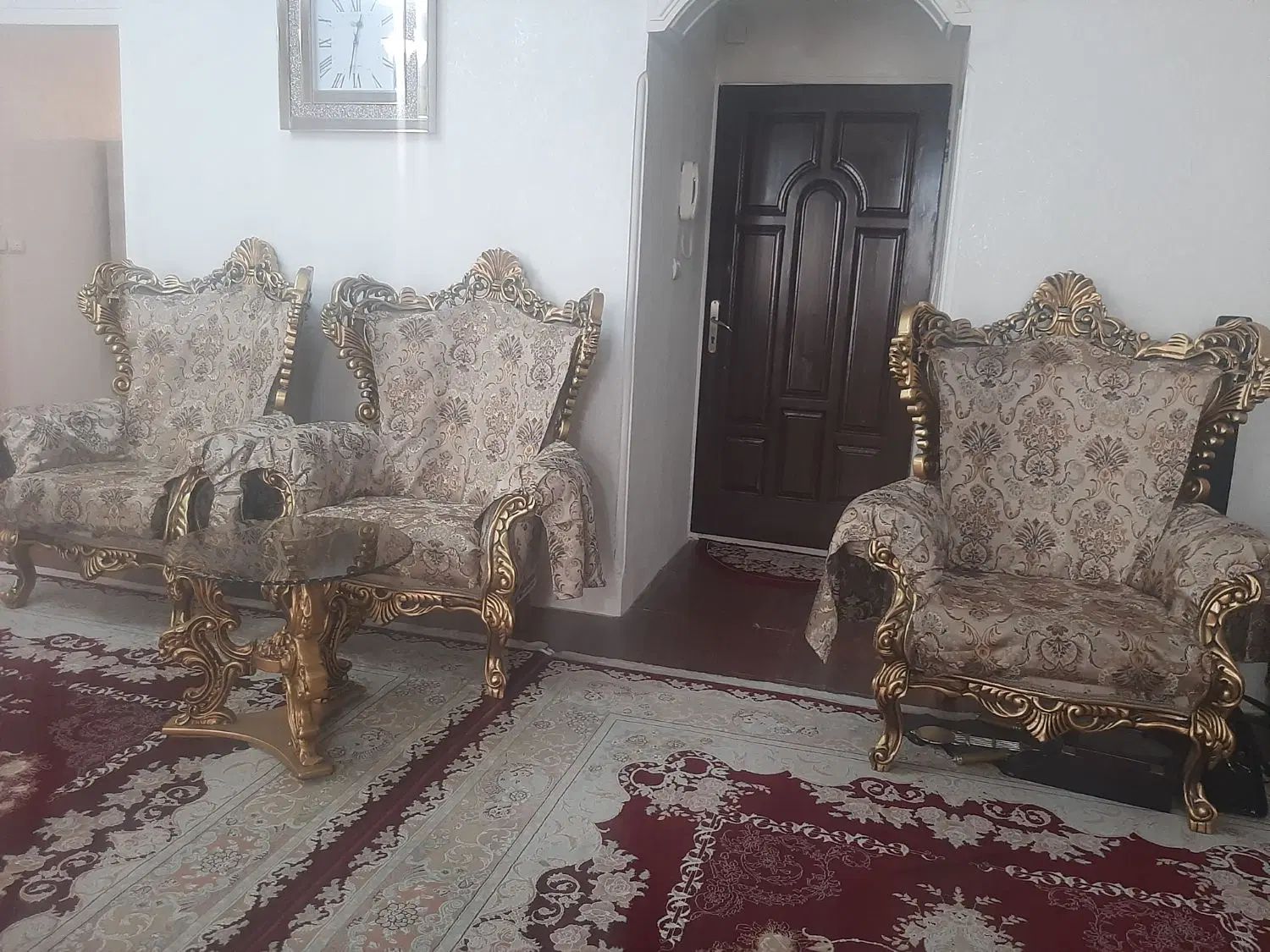 مبل ۹ نفره|مبلمان خانگی و میز عسلی|تهران, شهرک ولیعصر شمالی|دیوار