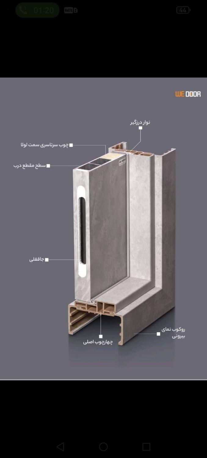 درب و چارچوب پلی وود wedoor|مصالح و تجهیزات ساختمان|تهران, پونک|دیوار