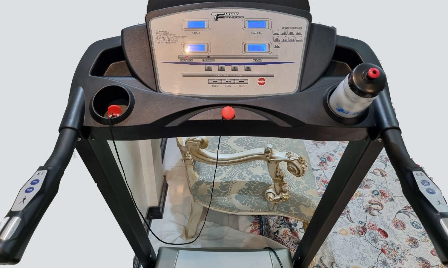 تردمیل Turbo TF100 کم‌کارکرد با امکانات|تجهیزات ورزشی|تهران, مینای جنوبی|دیوار