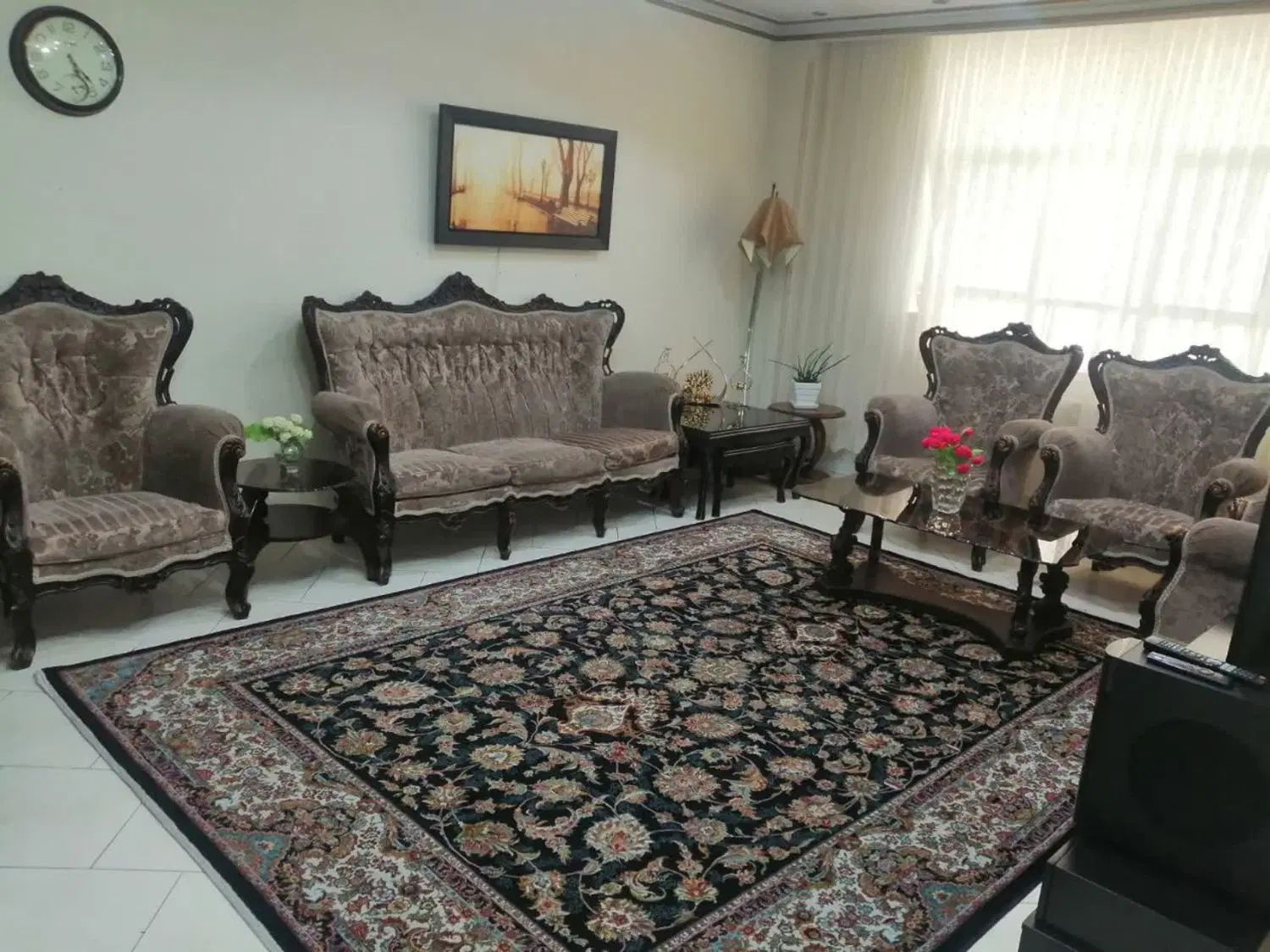 مبل و ناهار خوری استیل کلاسیک|مبلمان خانگی و میز عسلی|کرج, فاز ۴ مهرشهر|دیوار