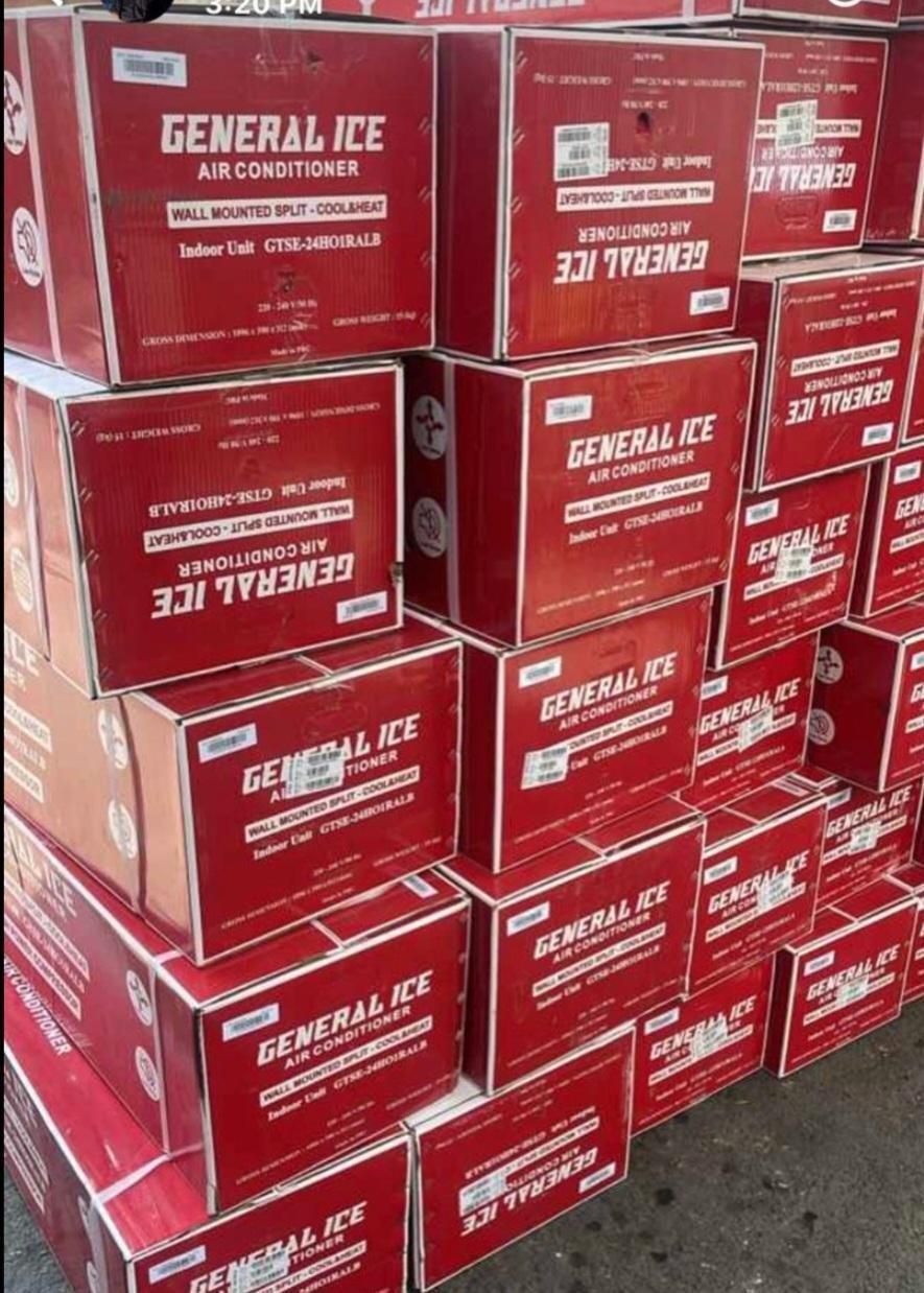 کولرگازی جنرال آیس ۱۲ هزار فوق کم مصرف قیمت پخش|کولر گازی و فن‌کوئل|کرج, گوهردشت|دیوار