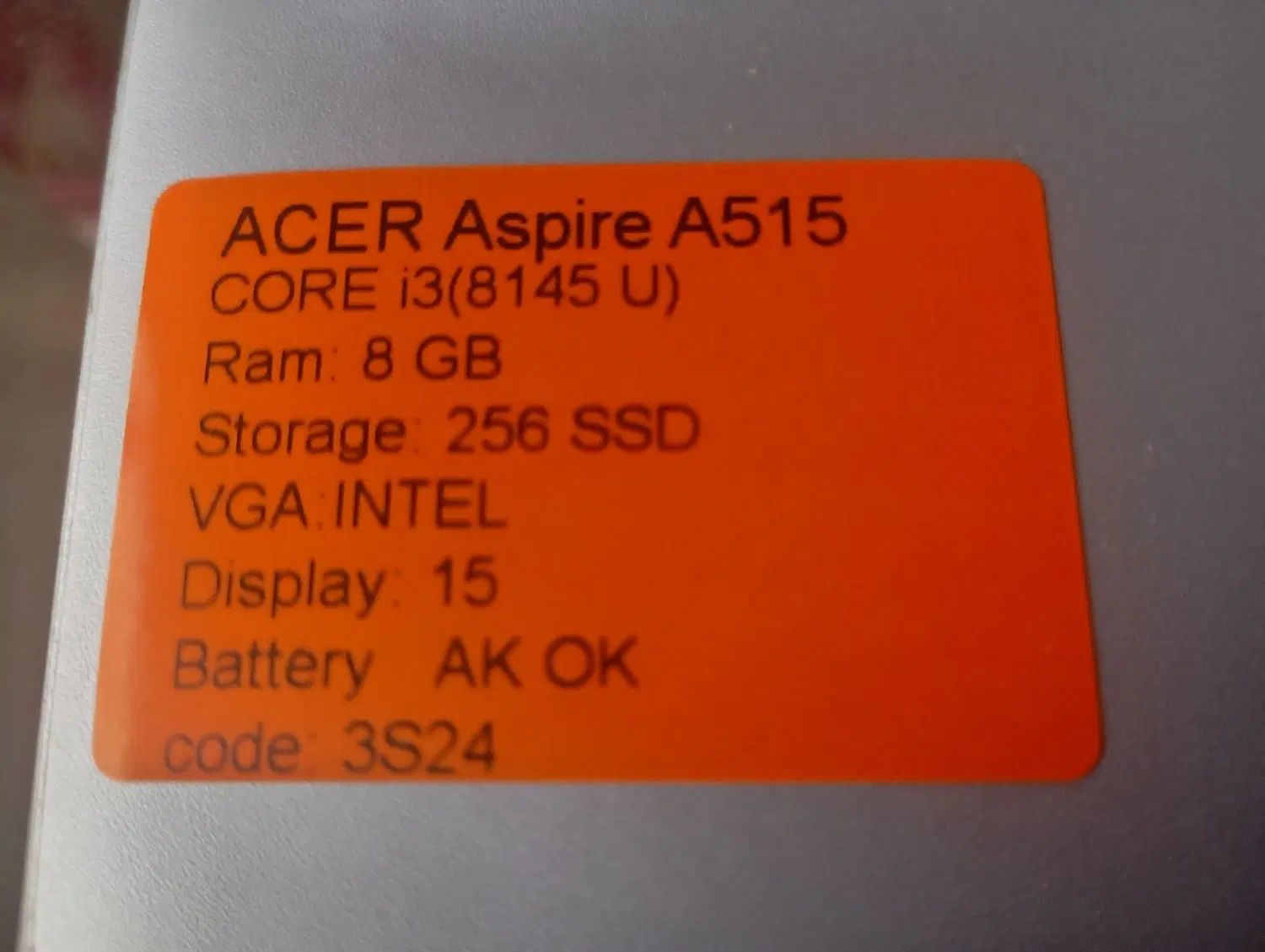 لب تاب  acer تمیز|رایانه همراه|تبریز, |دیوار