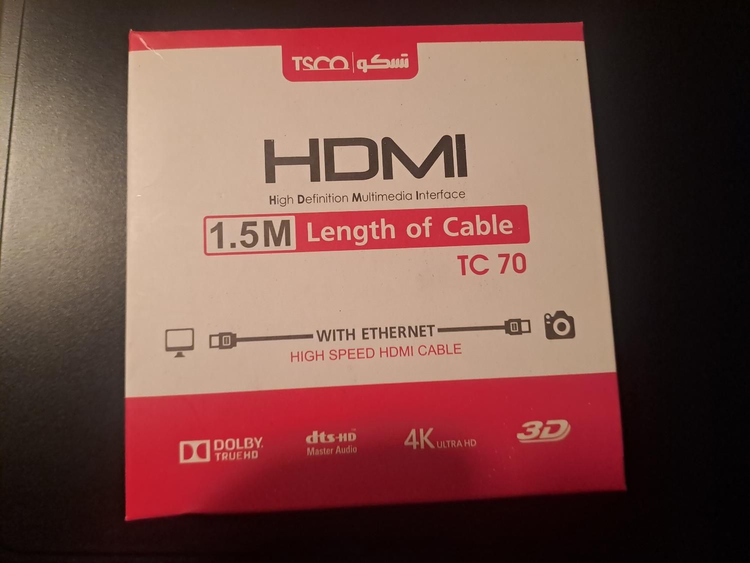 کابل HDMI تسکو|قطعات و لوازم جانبی رایانه|تهران, جنت‌آباد مرکزی|دیوار