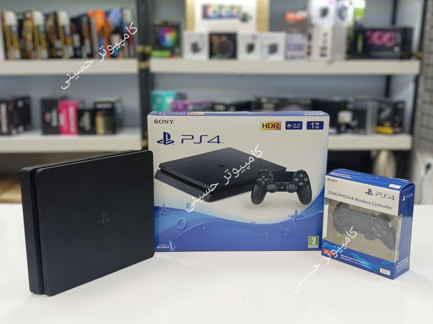 پلی استیشن۴ PS4 اسلیم 1TB اکانتی با دسته و بازی|کنسول، بازی ویدئویی و آنلاین|مشهد, حجت|دیوار