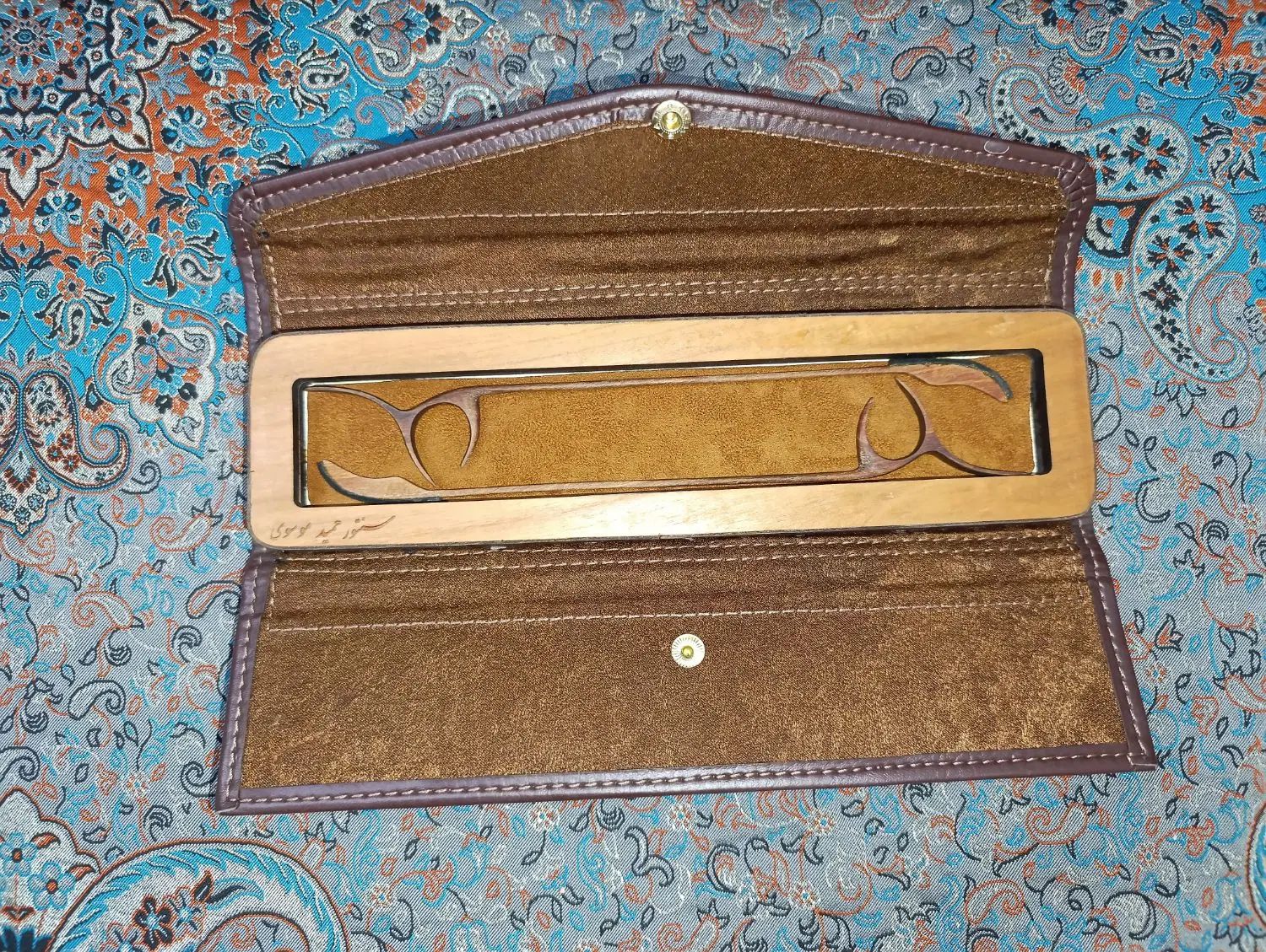 سنتور دستساز استاد زمانی اصل / مضراب استاد موسوی|سازهای سنتی|تهران, سنگلج (شاپور)|دیوار
