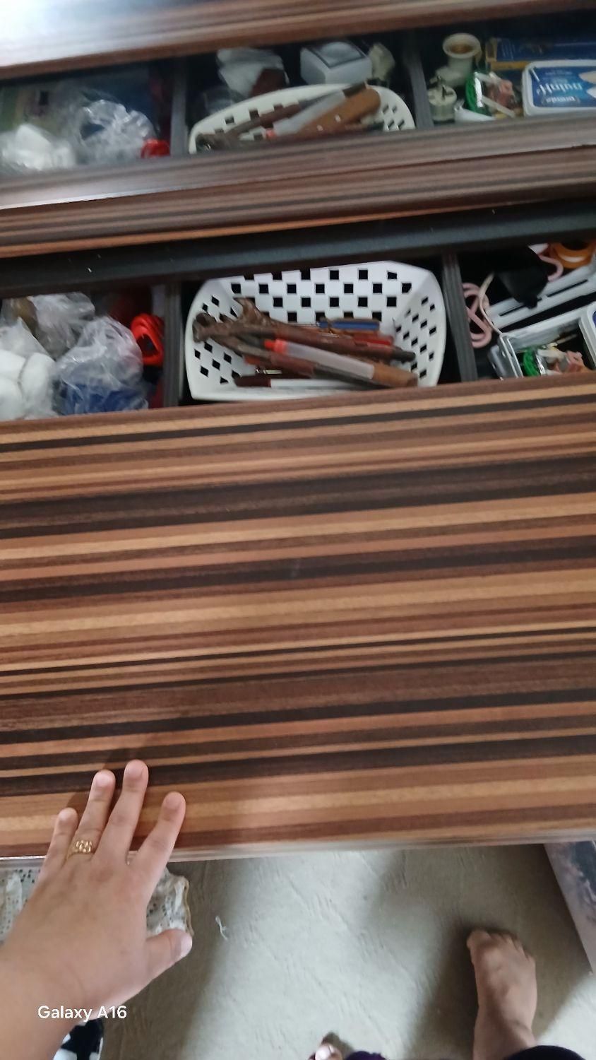 درآوربزرگ وجادارباآینه بزرگ|جاکفشی، کمد، دراور|گنبد کاووس, |دیوار