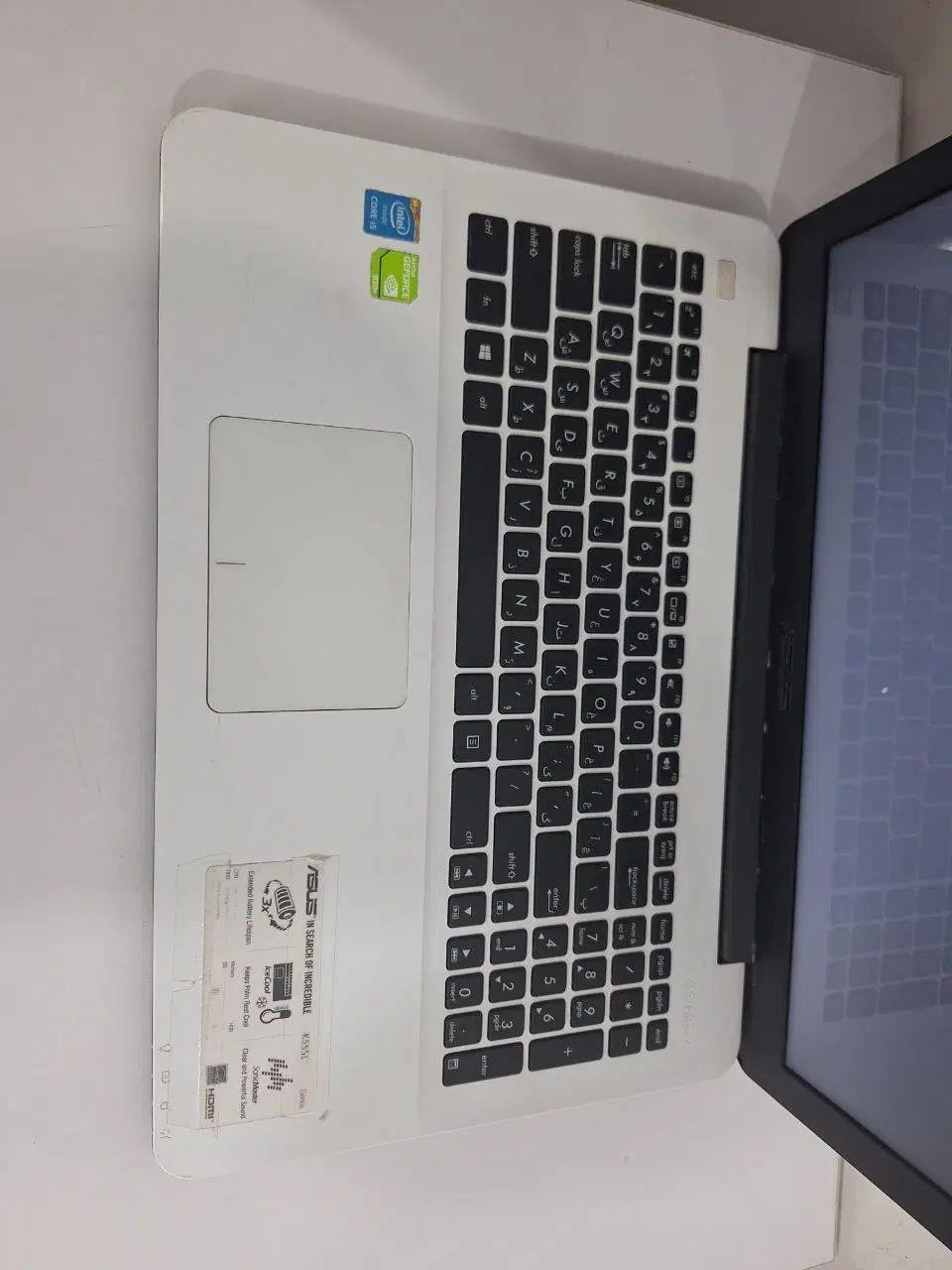 asus k555l 2G Nvidia گرافیکدار|رایانه همراه|تهران, میدان ولیعصر|دیوار