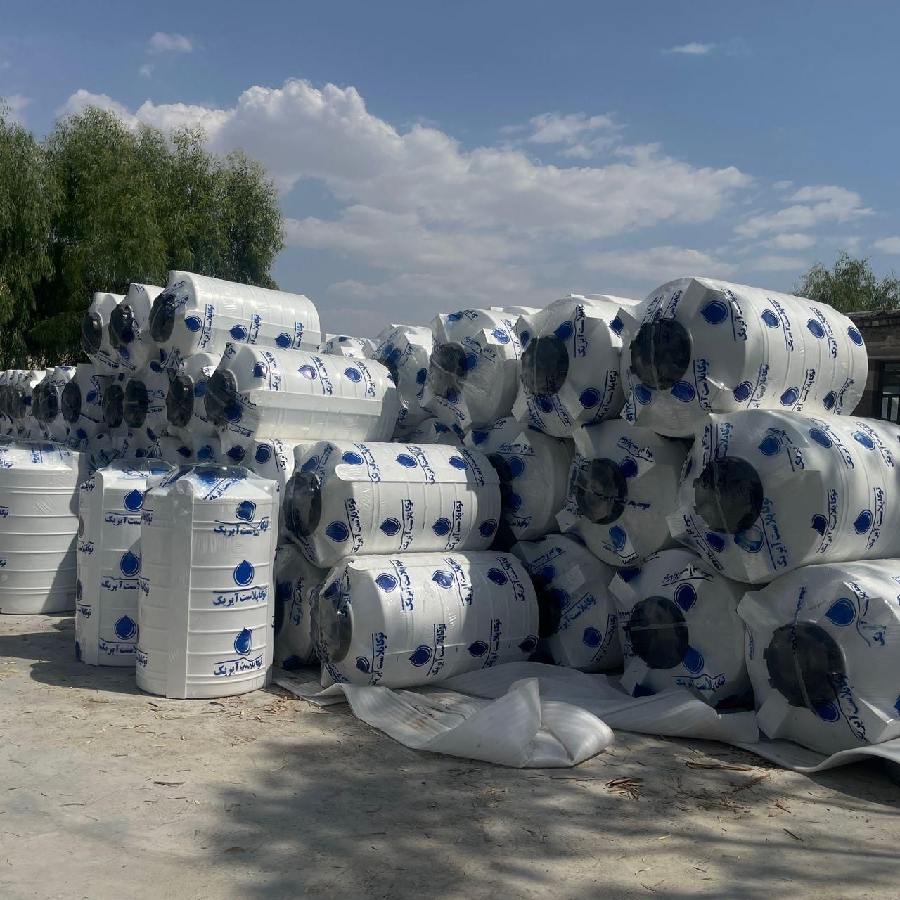 مخزن اب ۶۰۰۰ لیتری دماوند پلیمر منبع پلی اتیلن|مصالح و تجهیزات ساختمان|کرج, حصارک بالا|دیوار