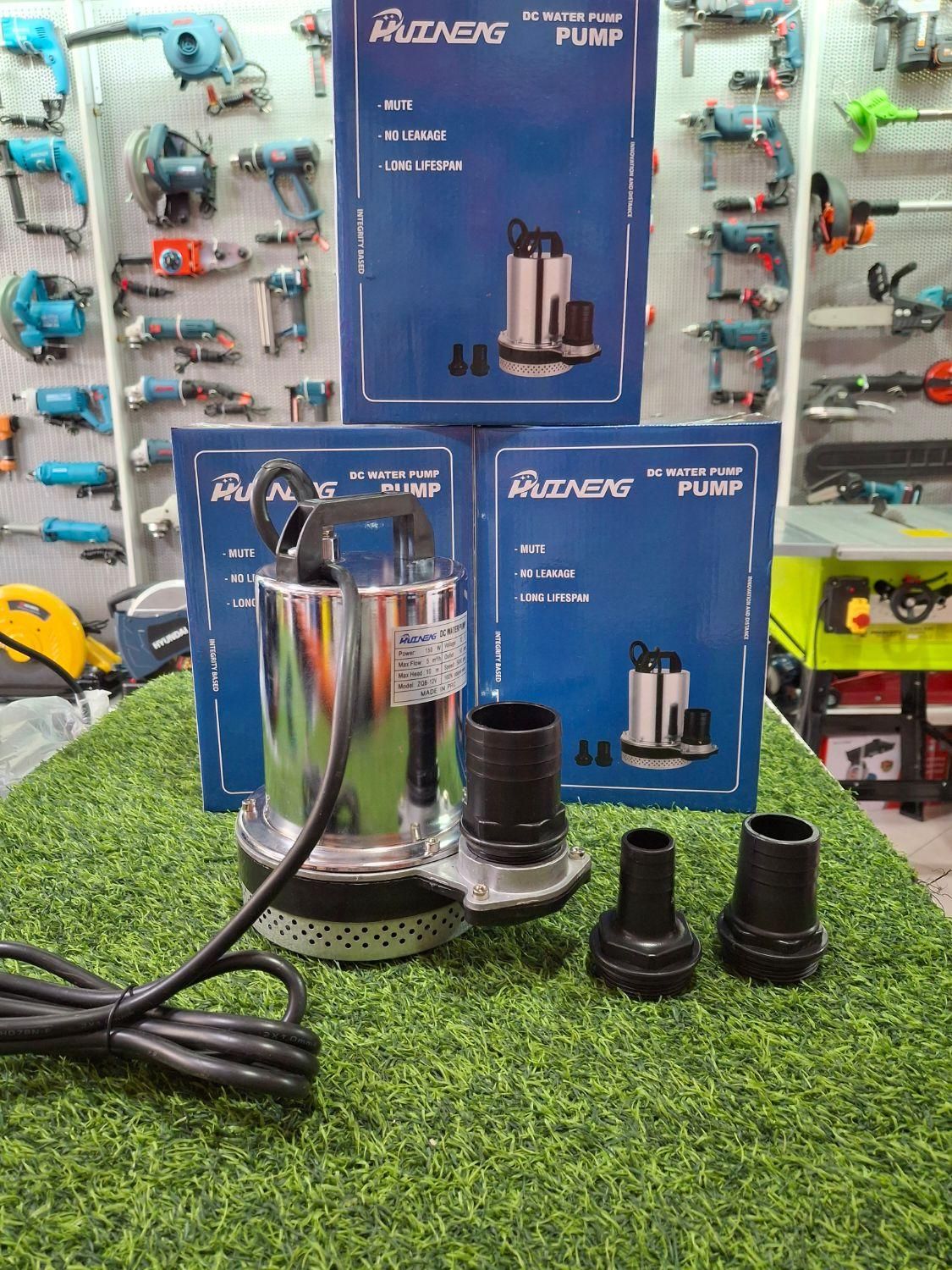 پمپ کف کش 10 متری 12ولت با برق خودرو|ماشینآلات صنعتی|قدس, شهرقدس|دیوار