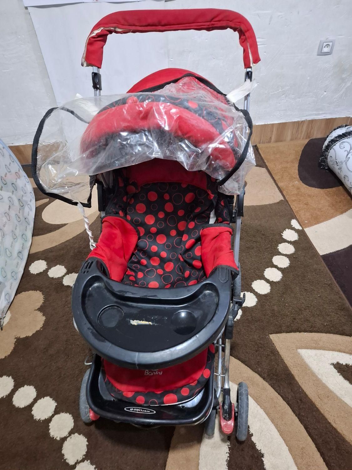 کالسکه وکریر در حد نو|کالسکه و لوازم جانبی|یاسوج, |دیوار