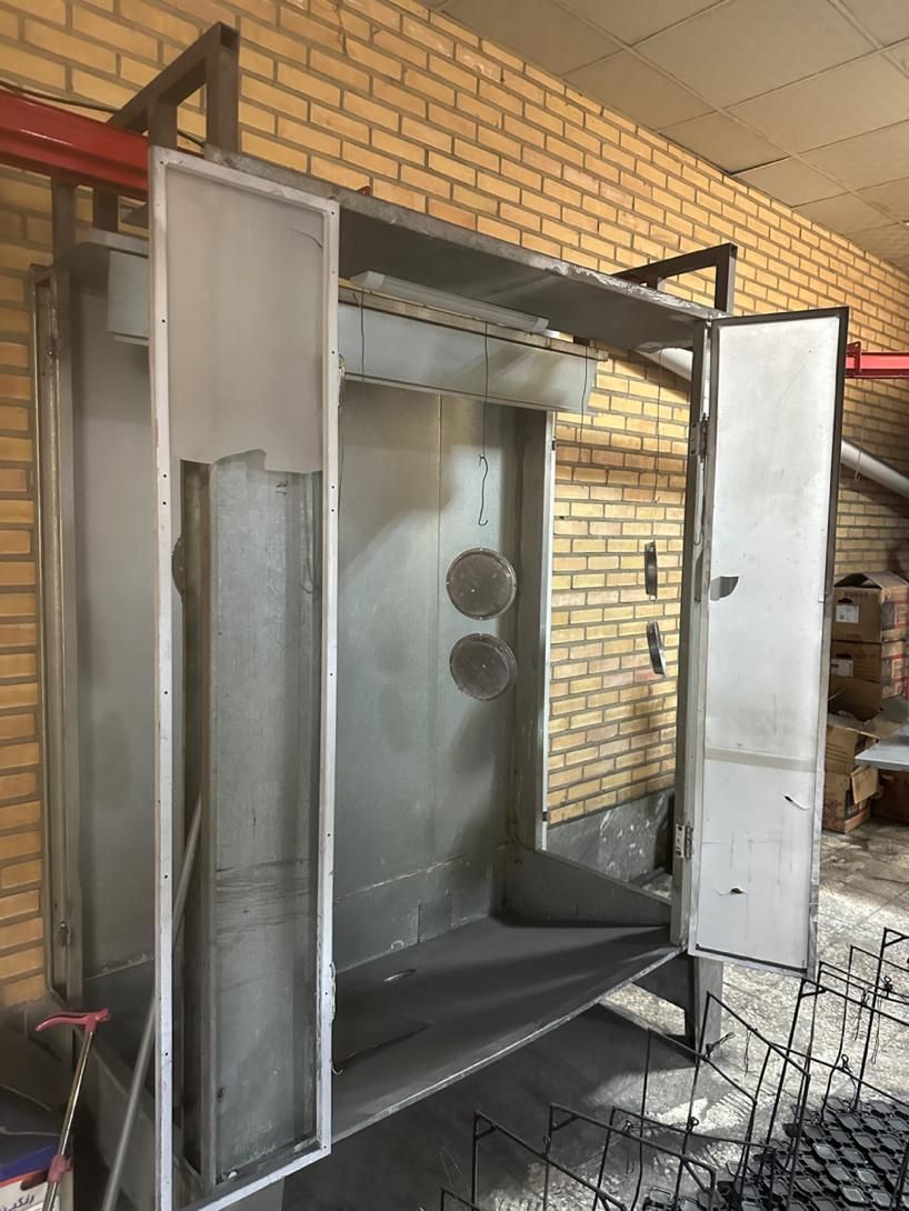 خط رنگ الکترواستاتیک|ماشینآلات صنعتی|صفادشت, |دیوار